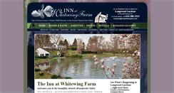Desktop Screenshot of innatwhitewingfarm.com